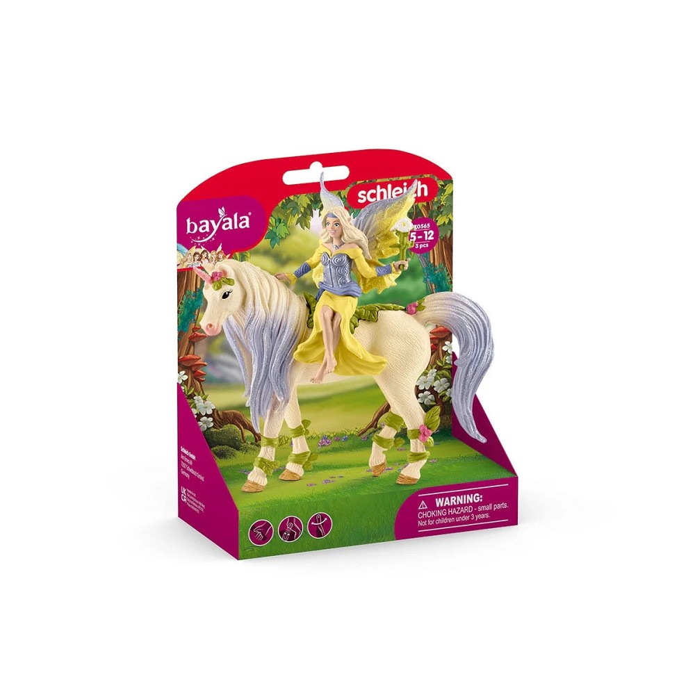 Schleich SPIELTIERE, -FIGUREN UND ZUBEHÖR bayala&reg; - Sera mit Blüten-Einhorn